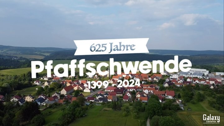 Feiert mit uns 625 Jahre Pfaffschwende am 18. August! 🎉 Galaxy Eventservice ist mit dabei – besucht unseren Stand für Musik, Lichtshows und eine besondere Überraschung für die Kinder. Wir freuen uns auf euch! 🎊 #Pfaffschwende625 #GalaxyEventservice