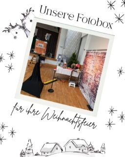 🎄 Ihr plant eine unvergessliche Weihnachtsfeier für euer Team? 🚀 Dann darf unsere Fotobox von Galaxy Eventservice nicht fehlen!

Unsere Fotobox bringt Spaß, lockert die Stimmung und fördert den Teamgeist – ideal für jede Firmenfeier im Eichsfeld & Werra-Meißner-Kreis! 📸✨ Mit Sofortdruck, individuellen Layouts (natürlich mit Firmenlogo) und digitalen Fotos zum Mitnehmen wird jeder Schnappschuss zum festlichen Highlight. Eure Gäste können die Erinnerungen sofort teilen und als Andenken mit nach Hause nehmen. Ein echter Icebreaker für Mitarbeitende und Kunden!

✅ Intuitiver Touchscreen
✅ Persönlicher Service & Betreuung
✅ Weihnachts-Accessoires inklusive
✅ Stärkt das Wir-Gefühl und sorgt für jede Menge Lacher!

Jetzt unkompliziert anfragen und den Termin sichern! 🎅🎁
#Weihnachtsfeier #Firmenfeier #fotobox